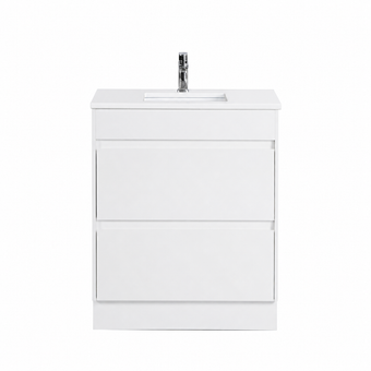 Leona Floor Standing Vanity with Ceramic Top