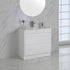 Leona Floor Standing Vanity Including Stone Top and Undermount Basin
