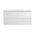 Leona Wall Hung Vanity Including Flat Stone Top