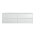 Leona Wall Hung Vanity Including Flat Stone Top