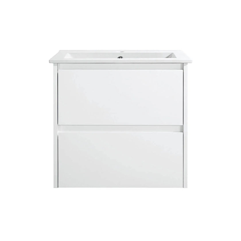 Leona Wall Hung Vanity Including Flat Stone Top