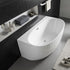 Morocco Back To Wall Freestanding Bath