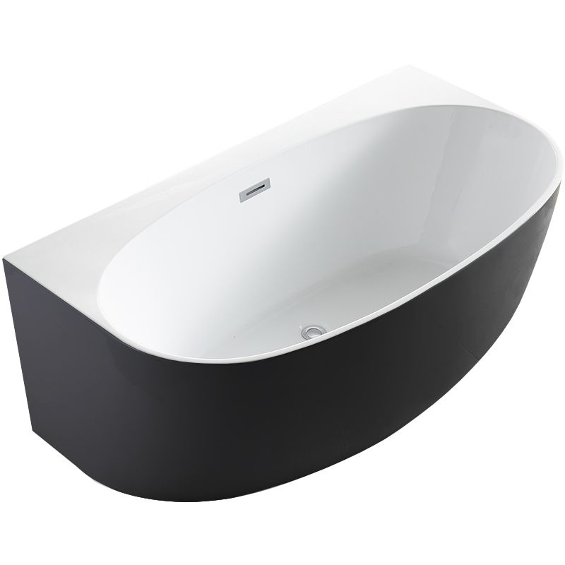 Morocco Back To Wall Freestanding Bath