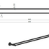 Round Double Towel Rail