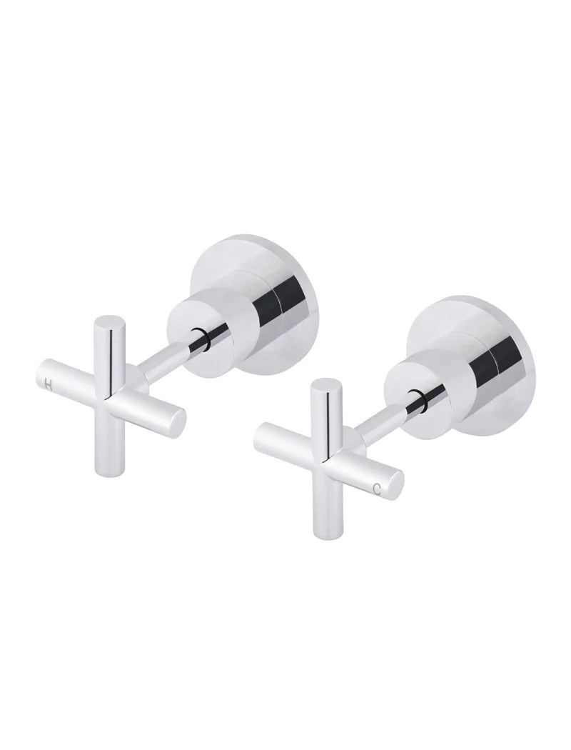 Cross Handle Wall Taps
