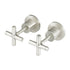 Cross Handle Wall Taps