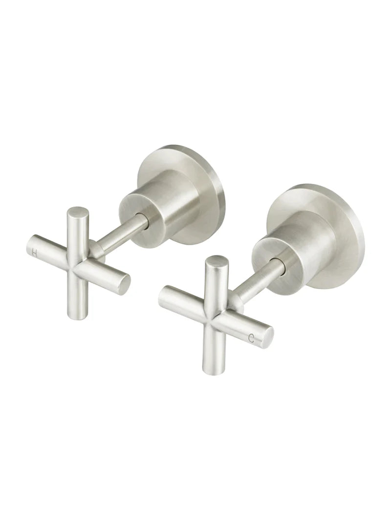 Cross Handle Wall Taps