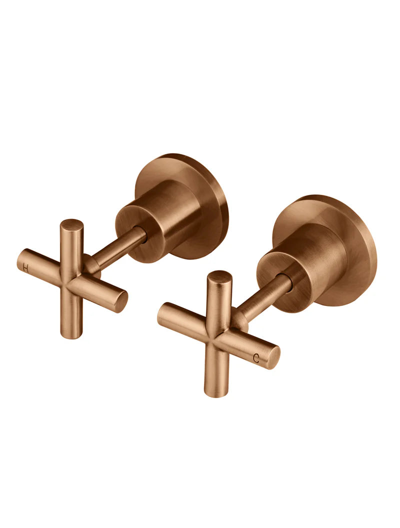Cross Handle Wall Taps