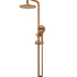Round Combination Shower Rail
