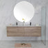 Max Wall Hung Vanity Including Flat Stone Top and Undermount Basin