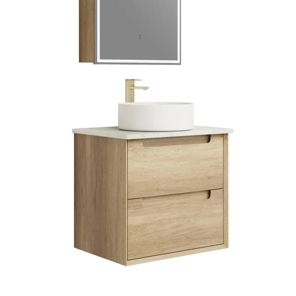 Moreno Wall Hung Including Flat Stone Top