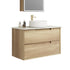 Moreno Wall Hung Including Flat Stone Top