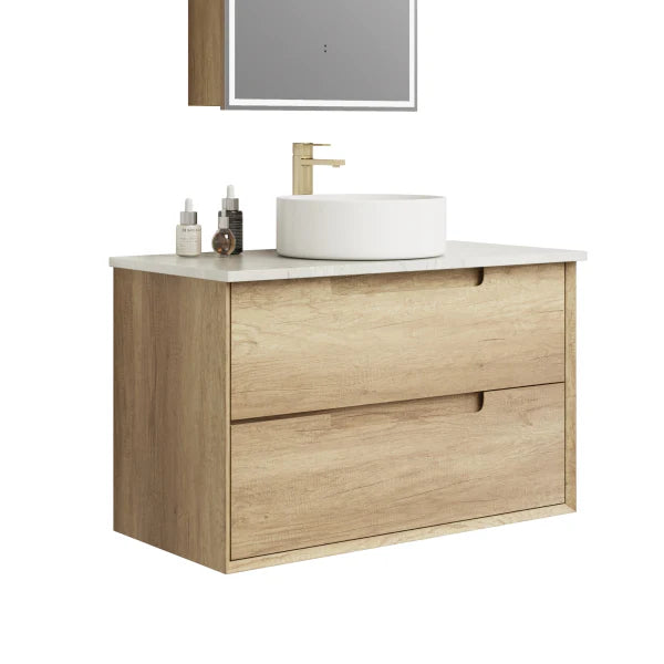 Moreno Wall Hung Including Flat Stone Top