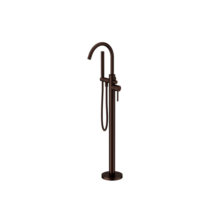 Mecca Round Freestanding Mixer With Hand Shower II