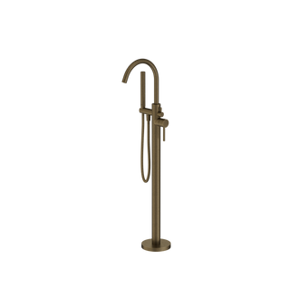 Mecca Round Freestanding Mixer With Hand Shower II