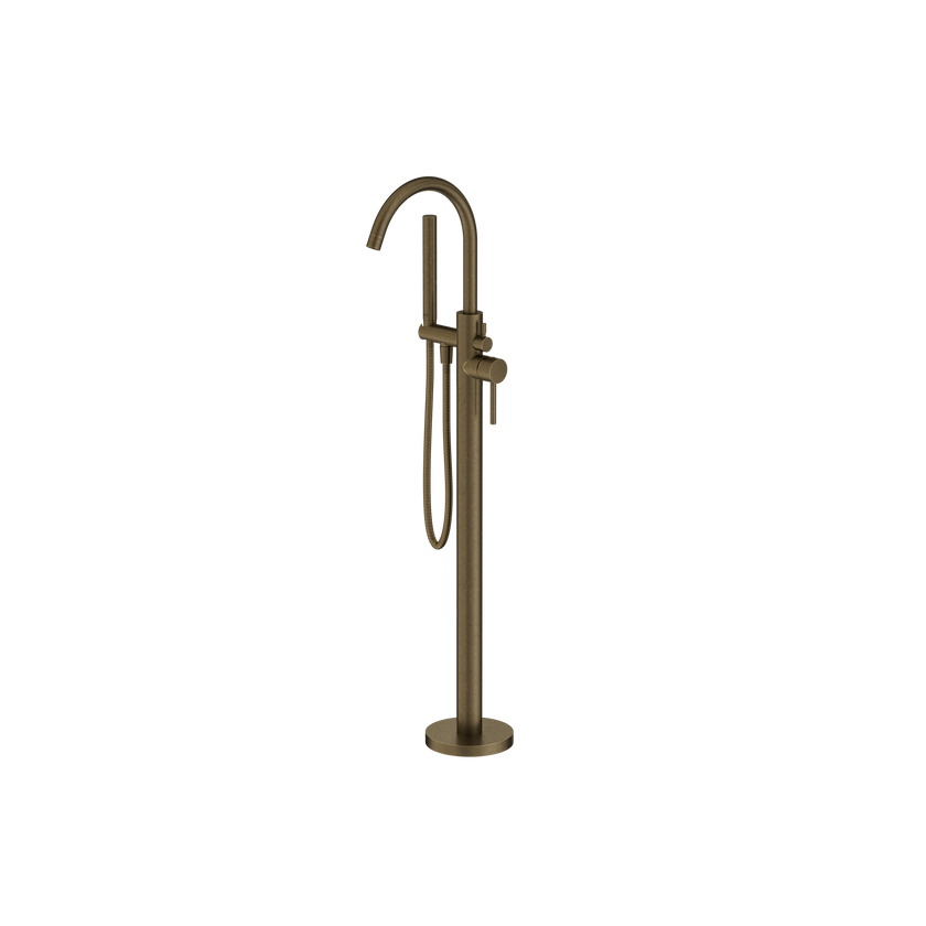 Mecca Round Freestanding Mixer With Hand Shower II