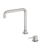 Mecca Hob Basin Mixer Square Swivel Spout
