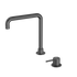 Mecca Hob Basin Mixer Square Swivel Spout