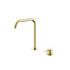 Mecca Hob Bath/Kitchen Mixer Set Edge Spout