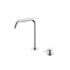 Mecca Hob Bath/Kitchen Mixer Set Edge Spout