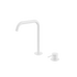 Mecca Hob Bath/Kitchen Mixer Set Edge Spout