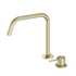 Mecca Hob Bath/Kitchen Mixer Set Edge Spout II