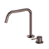 Mecca Hob Bath/Kitchen Mixer Set Edge Spout II