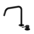 Mecca Hob Bath/Kitchen Mixer Set Edge Spout II