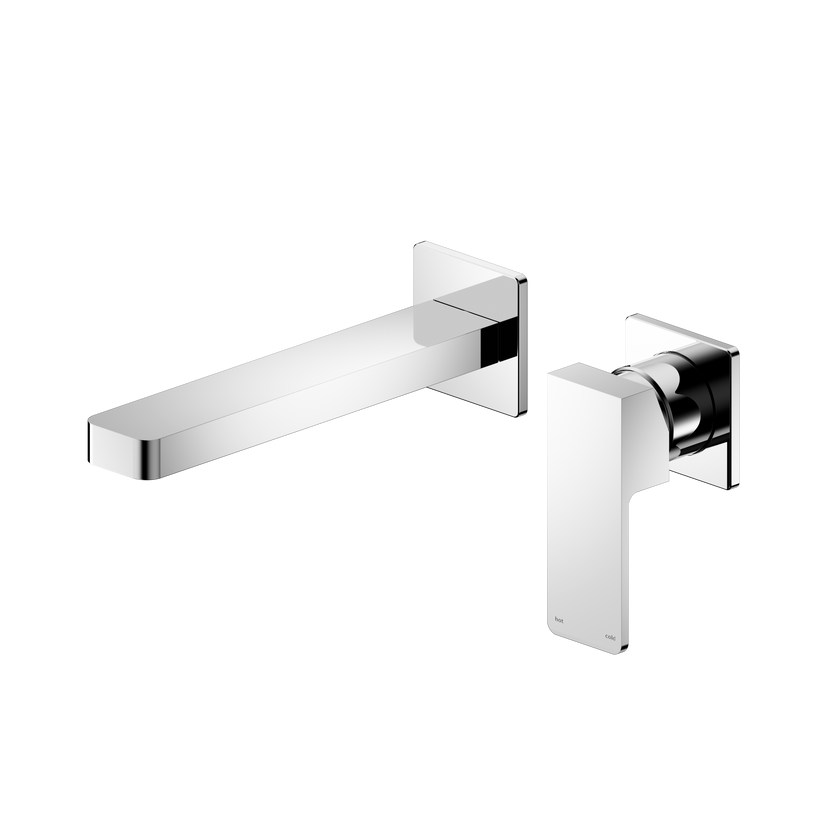 Celia Wall Basin/Bath Mixer Separate Back Plate