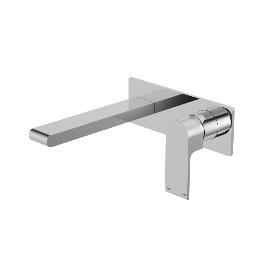 Bianca Wall Basin/Bath Mixer 187mm