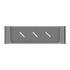 Bianca Metal Shower Shelf