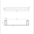 Nova Guest Towel Holder