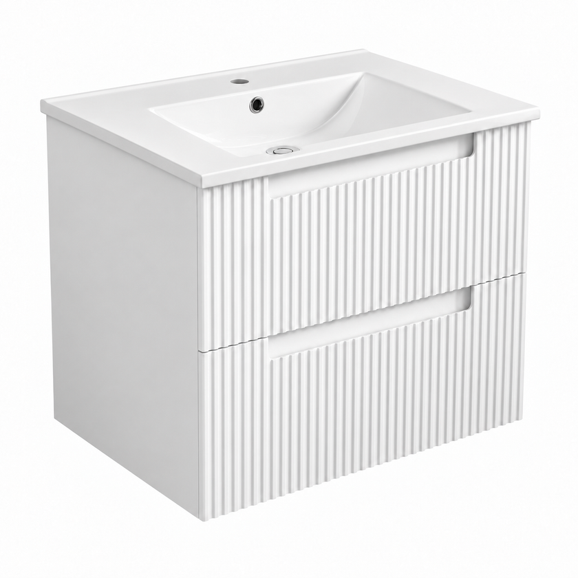 Neva Wall Hung Vanity Including Ceramic Top