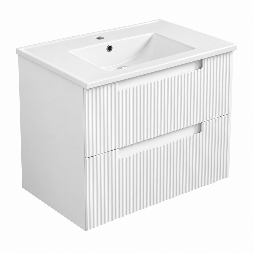 Neva Wall Hung Vanity Including Ceramic Top