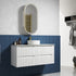 Neva Wall Hung Vanity Including Flat Stone Top
