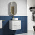 Neva Wall Hung Vanity Including Flat Stone Top