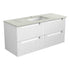 Neva Wall Hung Vanity Including Stone Top and Undermount Basin