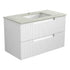 Neva Wall Hung Vanity Including Stone Top and Undermount Basin