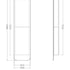Tall Mirror Cabinet