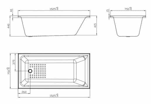 Pavillion Inset Bath