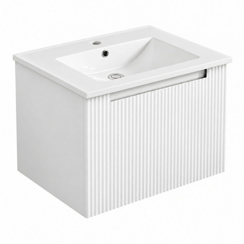 Perla Wall Hung Mark 2 Vanity Including Ceramic Top