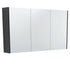 Mirror Cabinet With Satin Side Panels