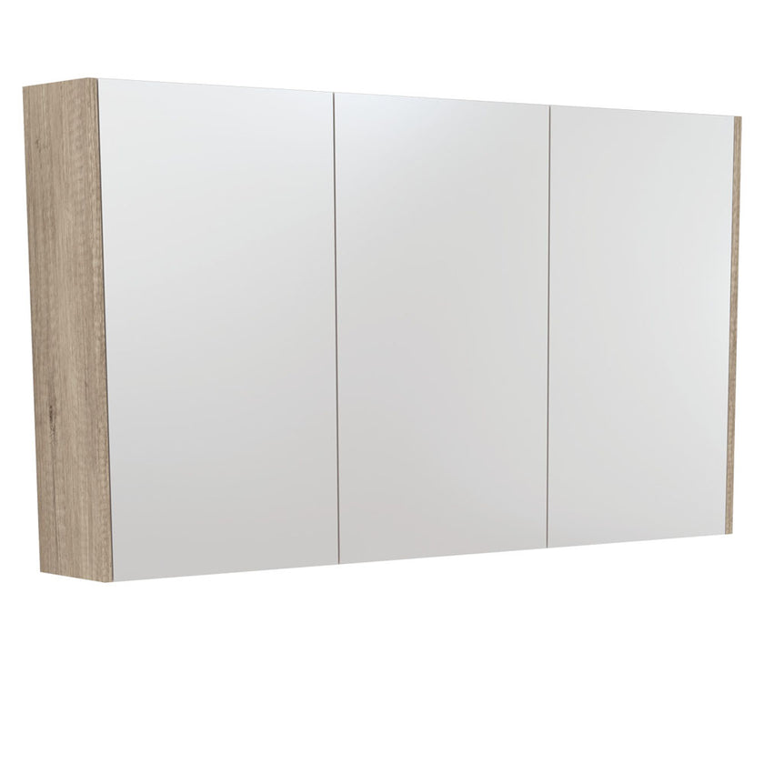 Mirror Cabinet With Scandi Oak Side Panels