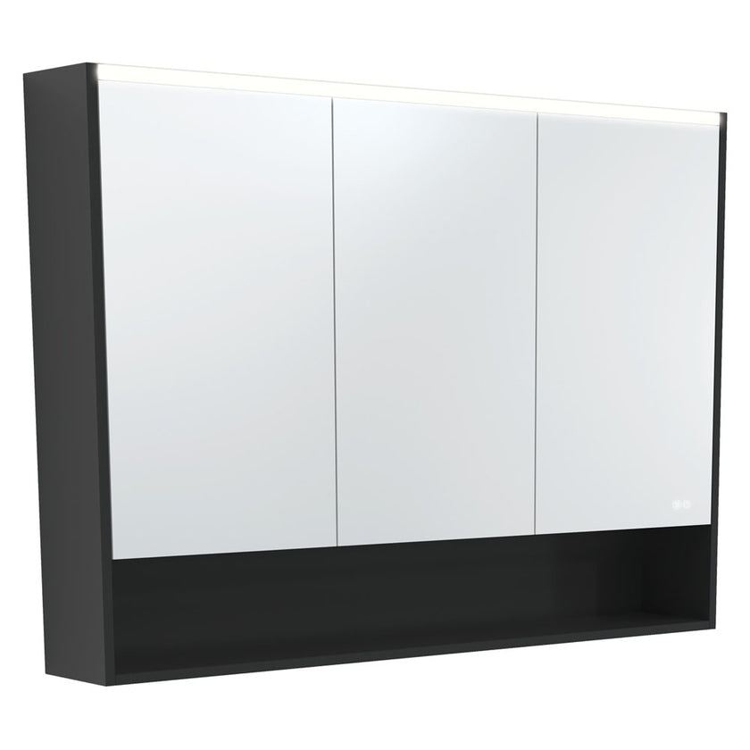 LED Mirror Cabinet With Display Shelf