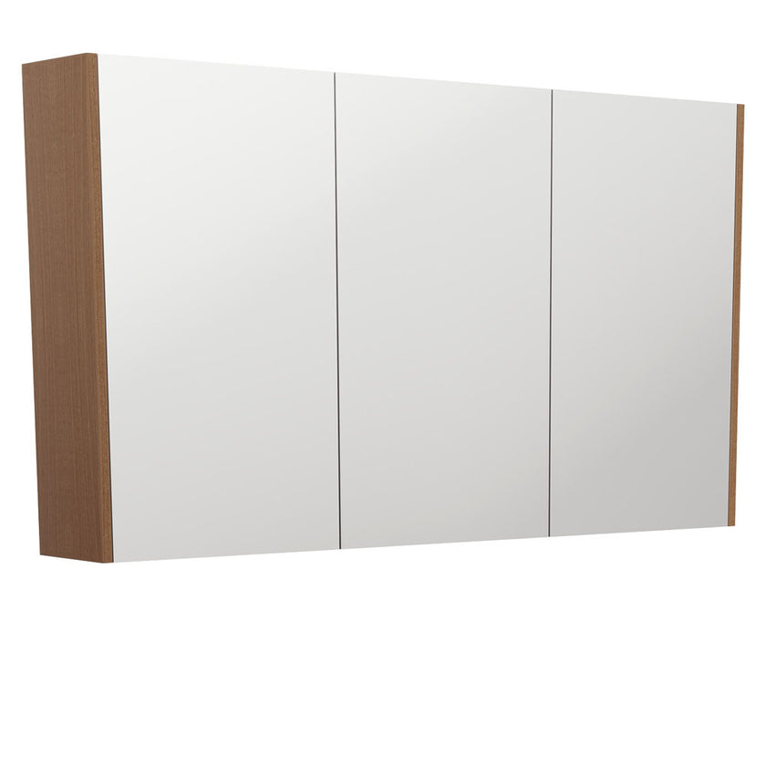 Mirror Cabinet With Walnut Side Panels