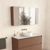 Mirror Cabinet With Walnut Side Panels