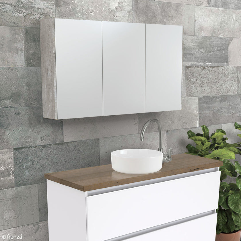 Mirror Cabinet With Industrial Side Panels