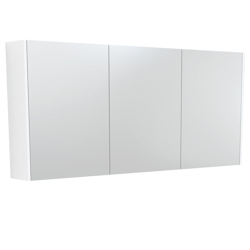 Mirror Cabinet With Satin Side Panels