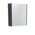 Mirror Cabinet With Satin Side Panels