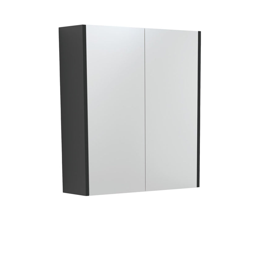 Mirror Cabinet With Satin Side Panels